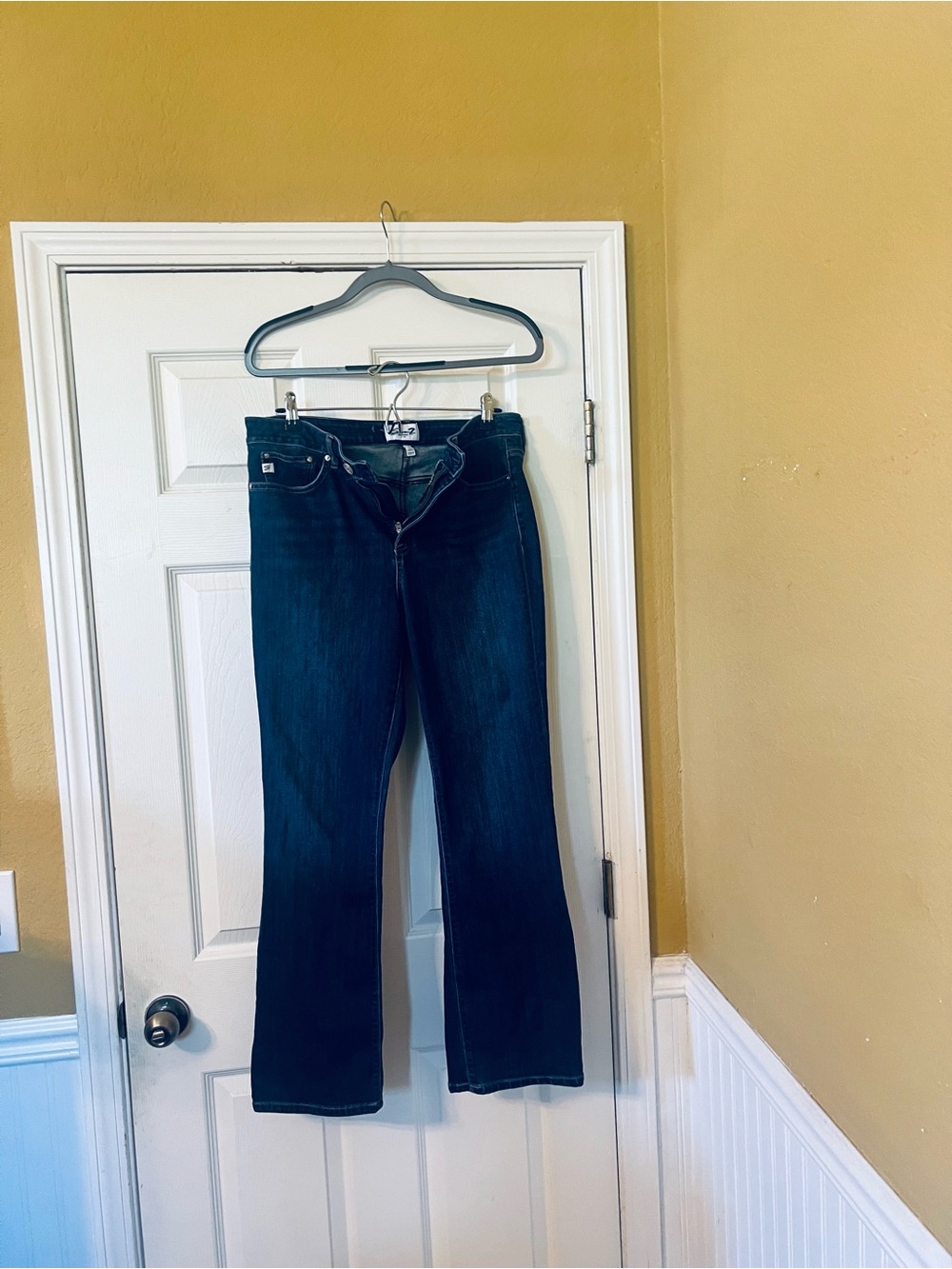 Seven7 Dark Blue Flare Jeans